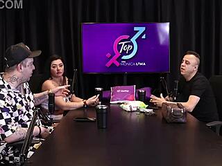 Hot Damn! She Kissed Him, Pissed Off Another Guy, and He Came on the Car Door in Sheer Red!