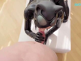 Yo, Catwoman’s here to steal that dick!