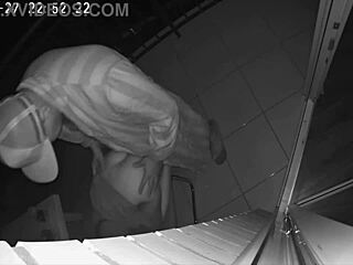 watch this cheating wife fuck her best friend on hotel balcony?