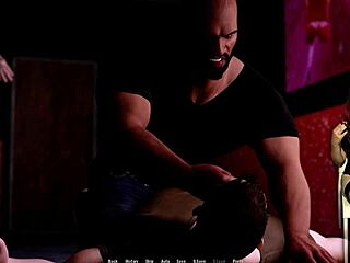 Stripper shouts, 'Take my blowjob and cum in mouth!'