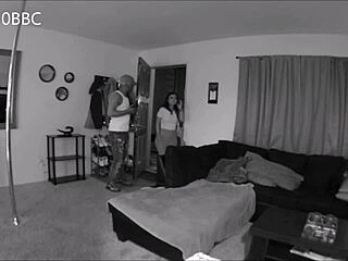 Petite Pakistani babe gets big black cock in doggy style