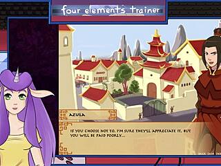 Avatar trainer part 21: azula showering