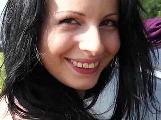 omg, first public fuck for this black hair nympho is insane!