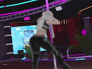 Wow, look at this vrchat pole dancing performance!