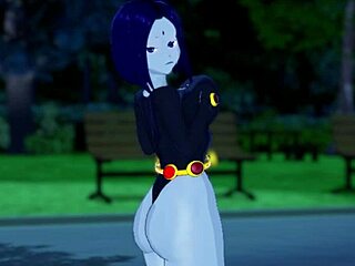 Raven’s thick thighs demand attention with forest facial JOI!