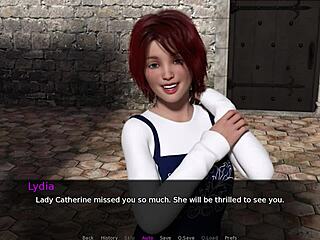 Let's watch this redhead finger herself in Knights Tale Part 3