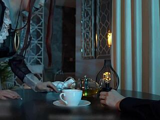 omg, the lord totally owns his clumsy maid mollyredwolf 😍