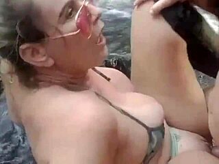 Lost In Forest Fisherman Shoves Rod