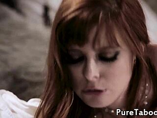 cuckolding milf takes hard doggystyle drilling while husband watches in shame