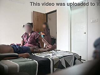 Flashing Cock to Two Maids During Hotel Massage