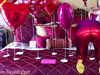 Smelly dirty shoes lead to valentines intense fuck