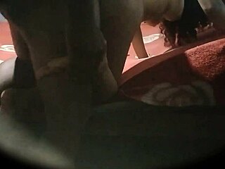 Spying on athletic Argentine model getting fucked