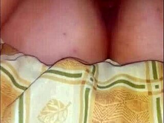 Casual fucking at home with a big-ass European amateur teen on webcam!