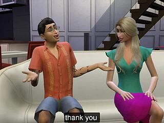 Curious Colleagues Explore Bodies and Have First-Time Sex in 3D