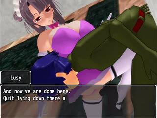 These Girl B Hero scenes are hot with Lucy