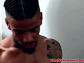 Interracial Gay Threeway Jerks To Climax