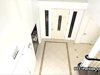 Man, post-heist foursome with busty bikini bandits, so wild!