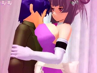 These Girl B Hero scenes are hot with Lucy