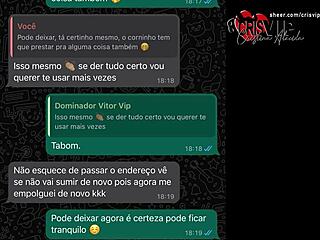 Casada submissa humilhada por um dominador - cristina almeida