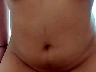 Beautiful girl bends over for anal