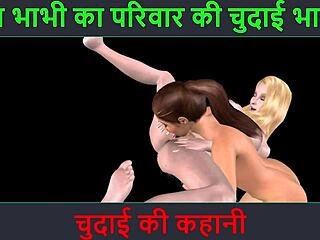 3D animated lesbian porn with Hindi audio sex story