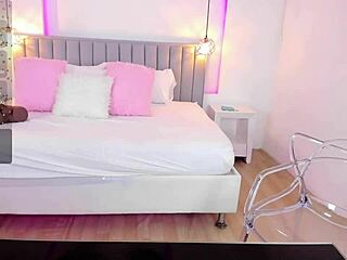 Valerynova Titty Fucks Dildo Hard!