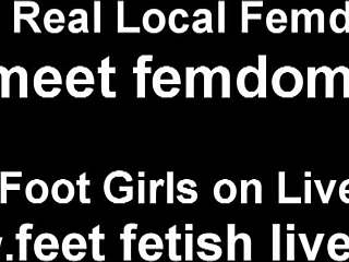 How Far Would You Go To Worship My Feet!