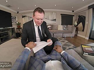 I, Pierce Paris, have romantic sex with my black boyfriend using a dildo.