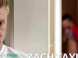 Frat Stud Joins Gay Couple In Intense Threesome Bareback Action