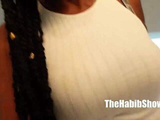 big booty blu magic from texas fucks her idol prince yahshua, that huge monster cock pounding her