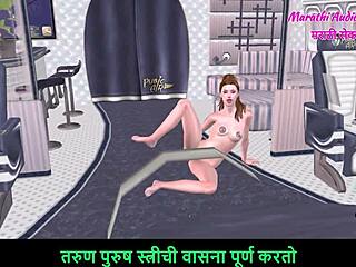 A beautiful teen girl lays on the floor fingering her ass and pussy in this animated 3d cartoon porn story