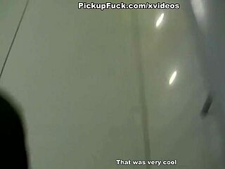 Titted Student Fuck in a Busy Mall Setting