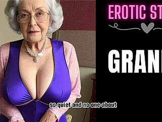 Shy old woman becomes a sexual predator in a granny-themed erotic story