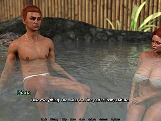 Public bath with strangers in Golden Mean - episode 20