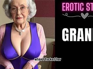 Shy old woman becomes a sexual predator in a granny-themed erotic story