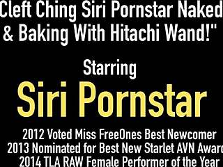 Cleft ching siri, the pornstar, naked