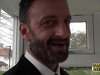 Mature subslut gets assfucked hard and punished with cum in her mouth