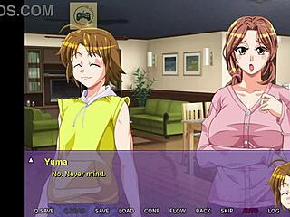 Man, my wife wants to bang the neighbor, playing indecent wife Hana in NTR game part 1