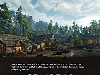 Redhead and Brunette Tackle Monster Cock in Witcher Zerrikanian Apprentice Demo