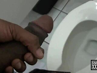 a black man fucks in the ladies room