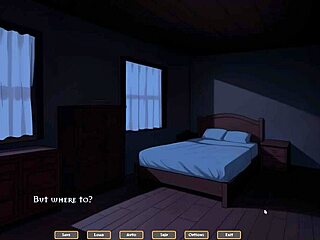 Tomboy love in hot forge hentai game ep 4 - femdom titjob in the kitchen?