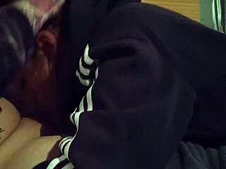 Wow! Found this slut sucking monster cock!