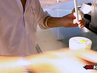 Hot Novinho Gets Bent Over For Blowjob