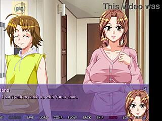 Man, my wife wants to bang the neighbor, playing indecent wife Hana in NTR game part 1