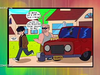 Young Crossdresser Explores His Virgin Ass with Playful Toys