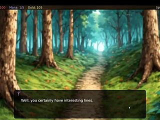 Angel pussy rewards him instantly in hentai game