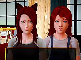 I discovered my new family in this hentai adventure with blonde milfs.