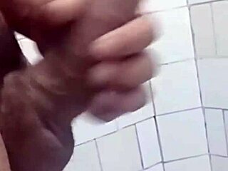 Yuri gaucho delivers a big cock cumshot as a gift to fans, fucking bareback with intense voyeur vibes.