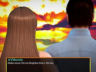 I discovered my new family in this hentai adventure with blonde milfs.