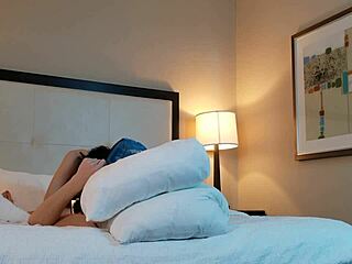 Petite Goth Chick Sucking Cock Deep!